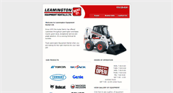 Desktop Screenshot of leamingtonrental.com